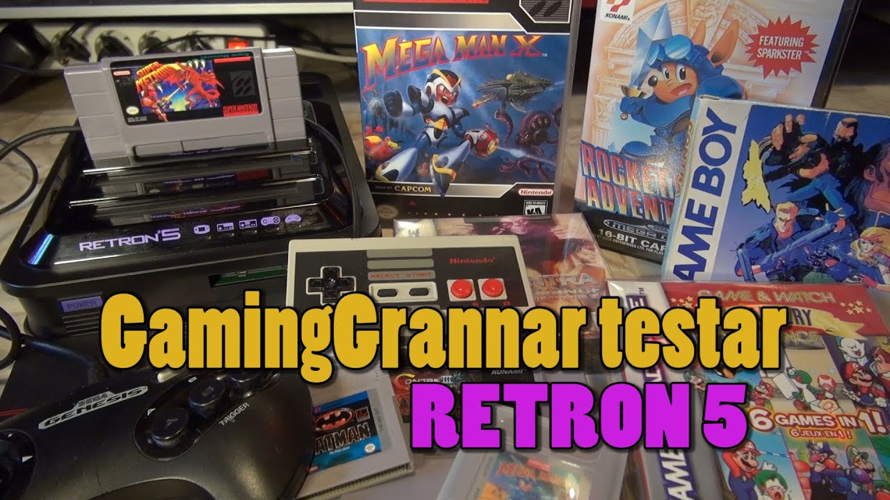 GamingGrannar testar Retron 5!