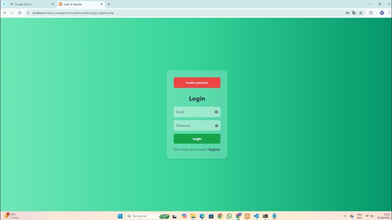 School Management System Using Php and Mysql