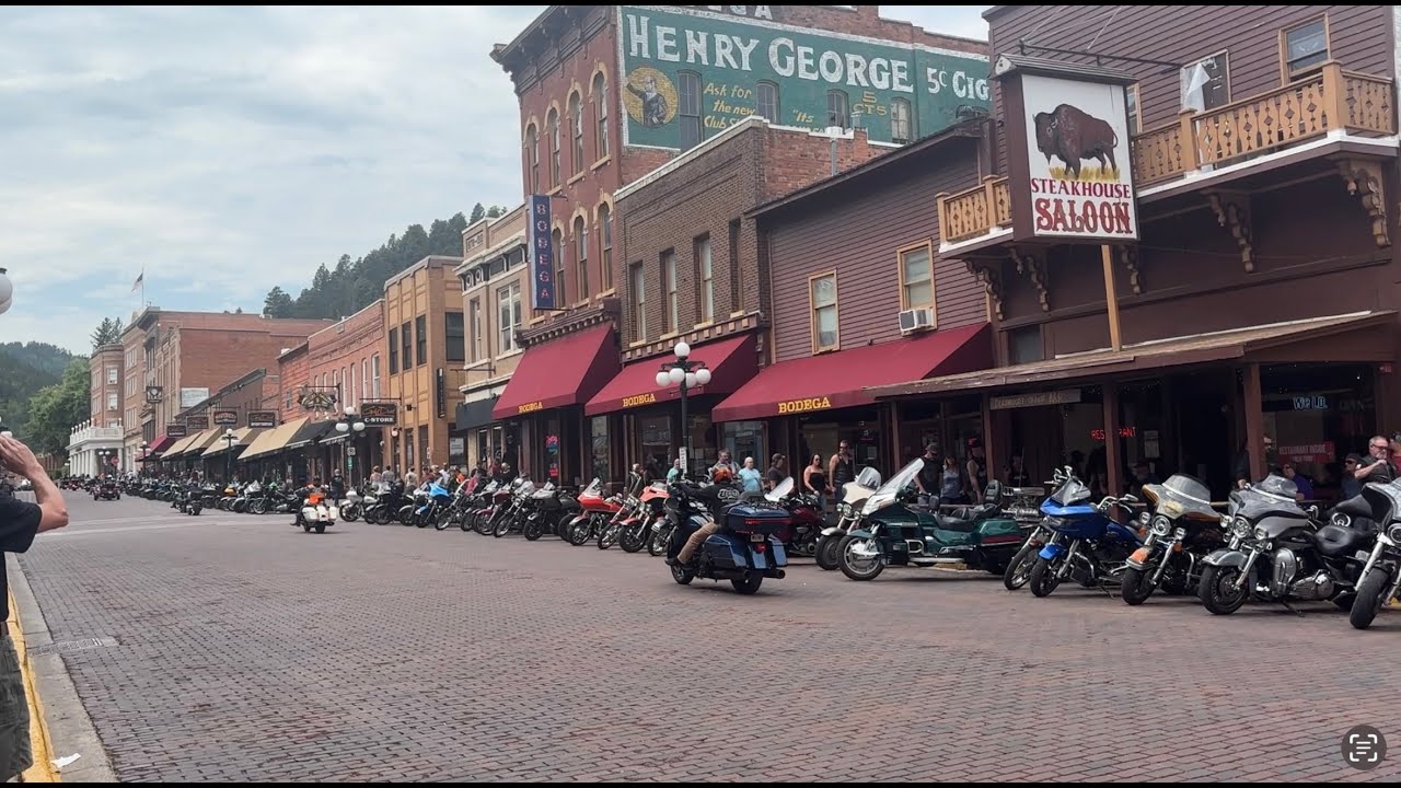 Rafter J Bar Ranch Campground During the Sturgis Rally with Visits Around  the Area