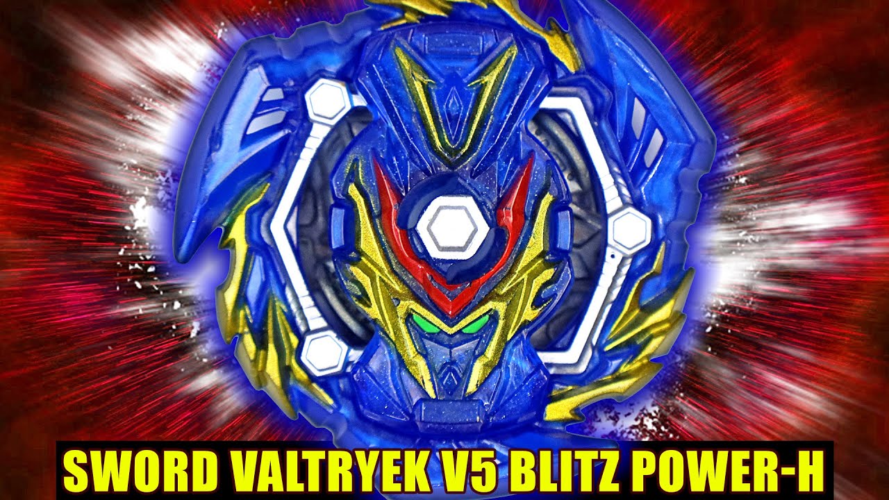 Sword Valtryek V5 Blitz Power H Beyblade Burst Rise HyperSphere System Review & Battle - E7710
