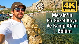 MERSİN'İN EN GÜZEL KOYU - EĞRİBÜK KOYU - BARBAROS KOYU, MERSİN KARAVAN KAMPI Mersin Gezilecek Yerler