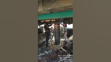 PHC Pile D400mm×25m | injection pile | by Robot 360T.#piles #shorts #youtube #subscribe #shortvideo