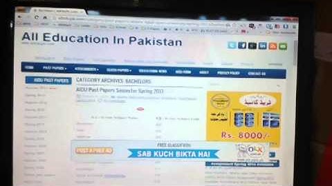 aiou free solved assignment