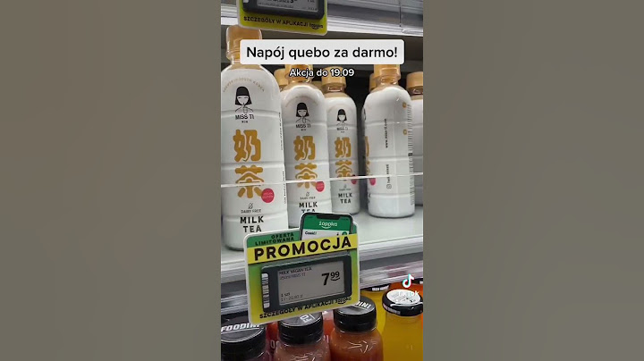 Sposób na darmowe picie z Żabki!