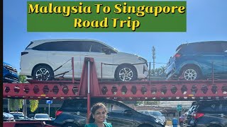 Malaysia To Singapore Bus Journey|How We Reached Singapore From Malaysia #roadtrip