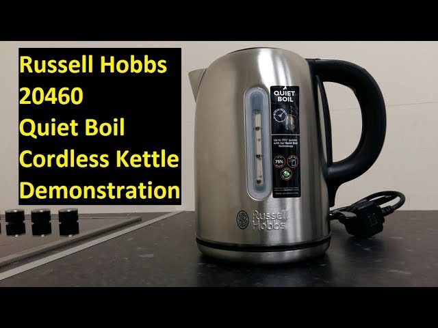 Russell Hobbs 20460 Buckingham Quiet Boil 1.7L Cordless Kettle