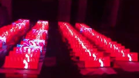 DREAMISTAR Transparent Glass LED Display Taxi Car Rear Window LED Display Screen Advertising