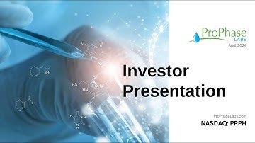 ProPhase Labs, Inc. (NASDAQ: PRPH) | Planet MicroCap Showcase: VEGAS 2024