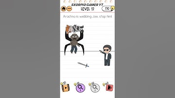 Brain Test 2 Smith and Joe vs  Professor Bigbrain level 17 | Tricky Puzzles | Sxorpio Gamer YT