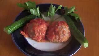 Мясные тефтели с рисом Мясные тефтели с рисом