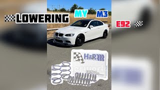 Every BMW M3 E9X Owner Should Do This Mod / H&R Springs For My M3 E92 V8