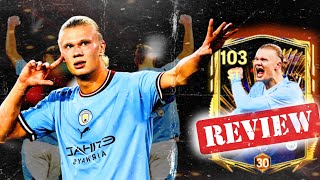 HAALAND ! THIS CARD IS JUST BROKEN 💀 TEAM OF THE SEASON CARD REVIEW | FC MOBILE