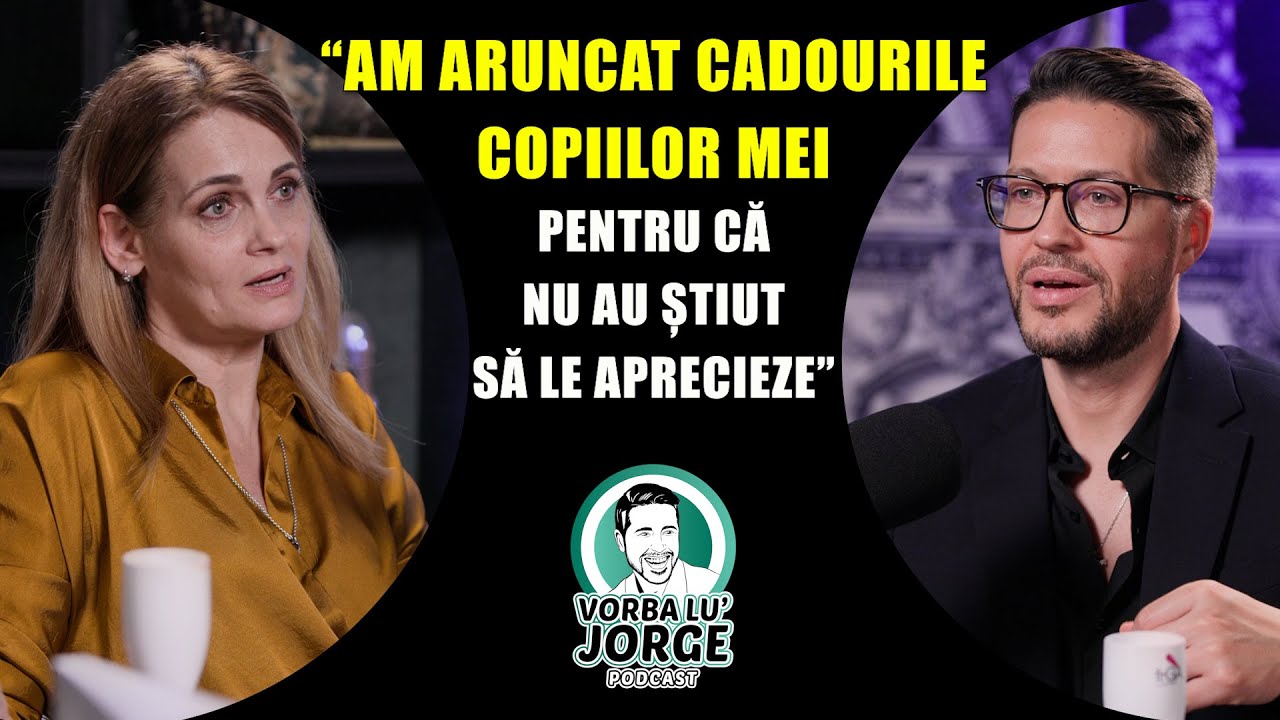 Elvira Deatcu: „Cel mai greu lucru ca parinte e sa accepti ca nu mai ai control.” 🎙️ VORBA LU' JORGE