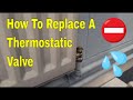 How To Change A TRV Radiator Valve In Two Minutes Without Draining Down The Heating