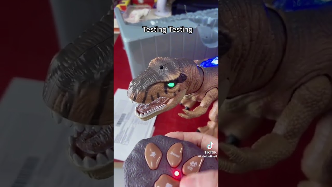 Rx Dinosaur World: Tyrannosaurus Rex Ryan Remote Control Light electric