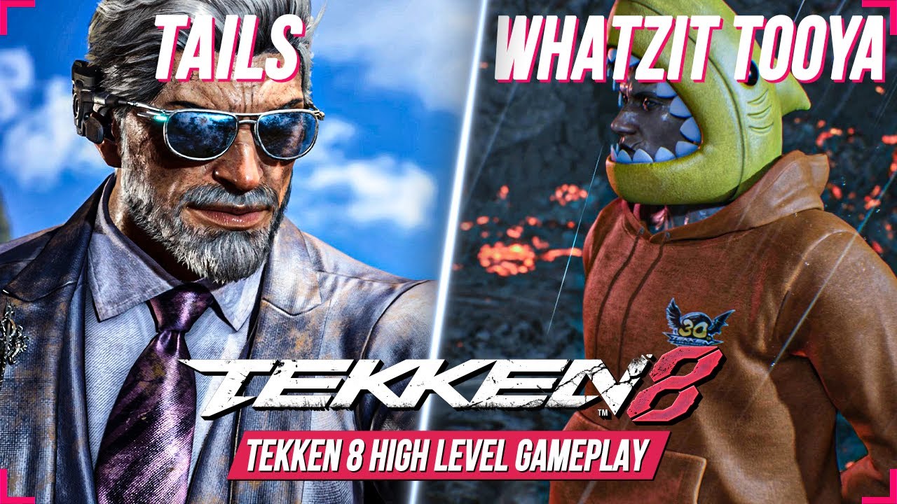 TEKKEN 8 ⚡ ВИКТОР против ДРАГУНОВА 💪⚡ Тейлз против Уотзита Туйи 💪 Геймплей высокого уровня в T8