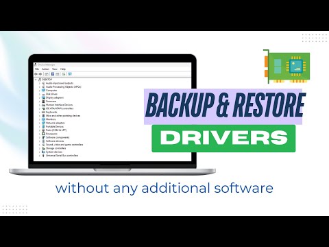 Backup & Restore Windows Drivers Without Any Additional Software | Easy Built-in Method
