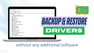 Backup & Restore Windows Drivers Without Any Additional Software | Easy Built-in Method screenshot 5
