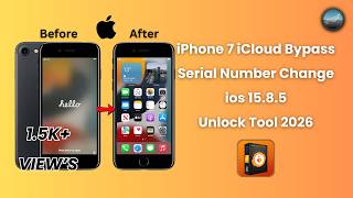 iPhone 7 iCloud Bypass Serial Number Change | Unlock Tool iOS 15.8.5 | PhonePoint Pro iPhone 7 iCloud Bypass Serial Number Change | Unlock Tool iOS 15.8.5 | PhonePoint Pro