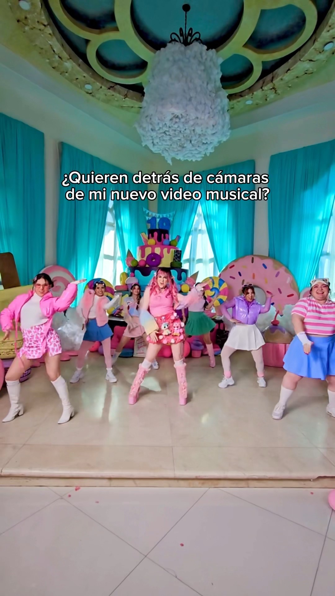 EL BAILE DE MI NUEVA CANCIÓN | 10 AÑOS | MIS PASTELITOS