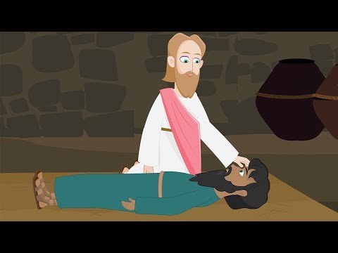 Miracles of Jesus Christ - Jesus Heals A Paralyzed Man - Holy Tales Bible Stories