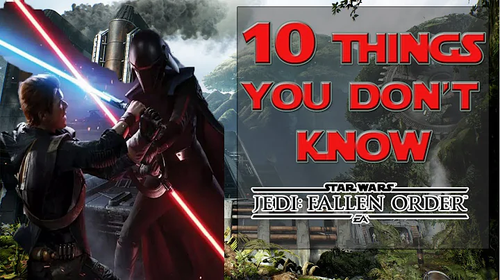 Star Wars Jedi Fallen Order 10 Things, Easter Eggs, Secrets, and References You Don't Know