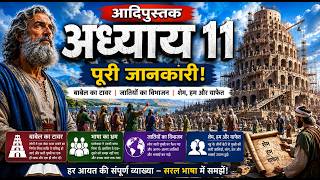 Genesis 11 | बाबेल की मीनार का रहस्य! Tower of Babel Explained #holybiblehindiai