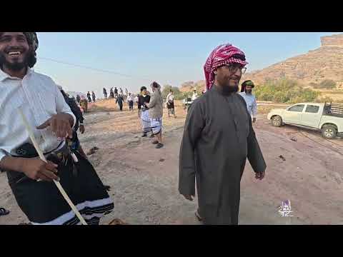 حفل استقبال قبيلة آل وبران بجبال القهر محمد الميموني