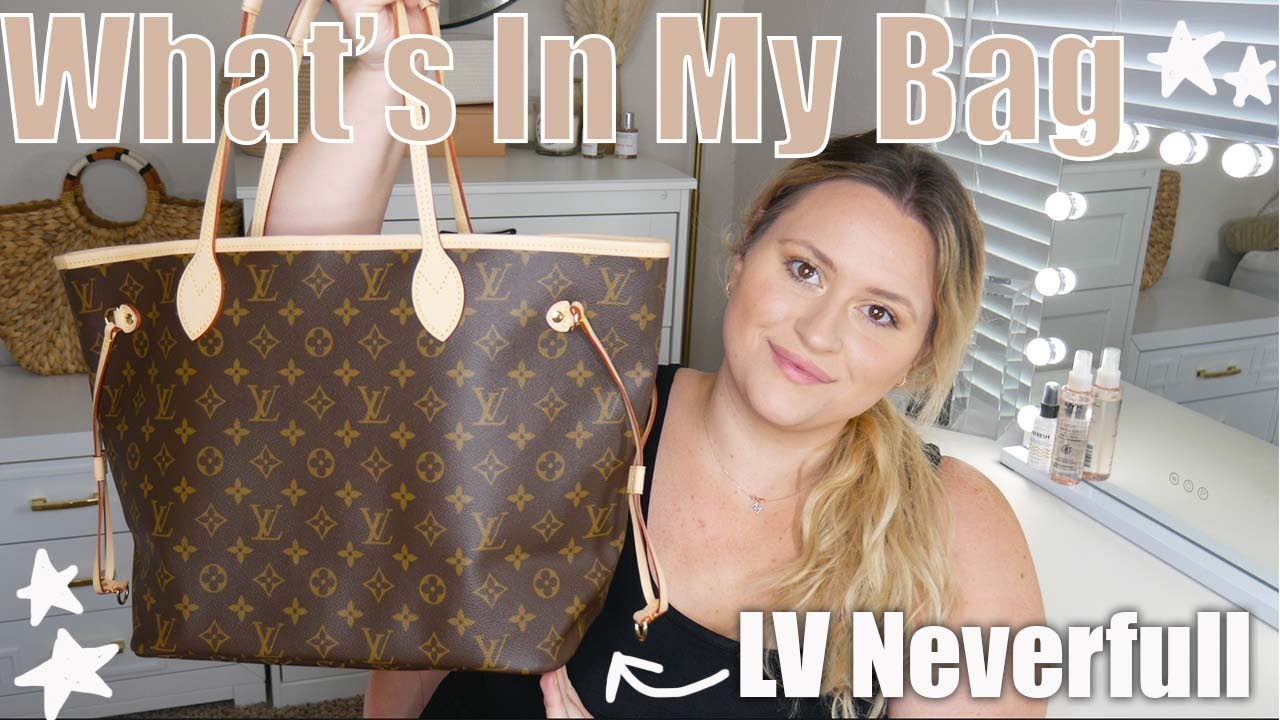 What's in my Bag, LV Neverfull Dupe