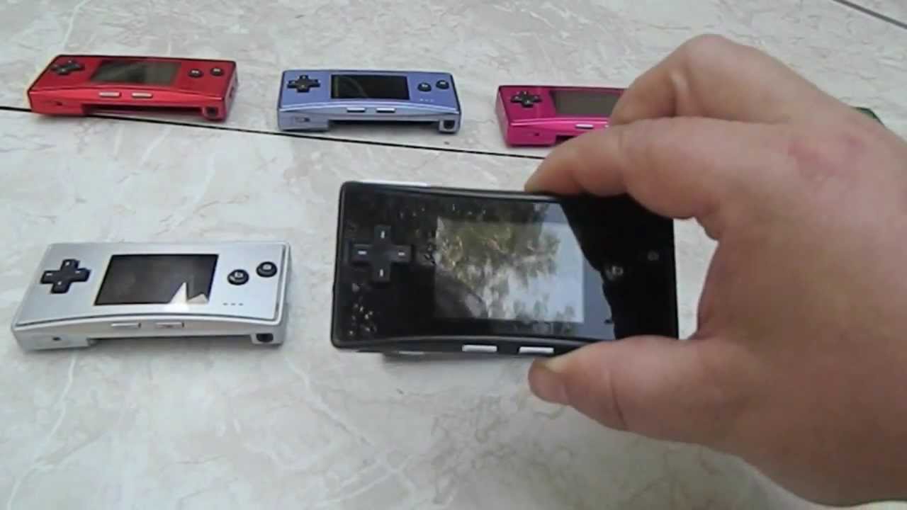 Gameboy Micro Console Color Review