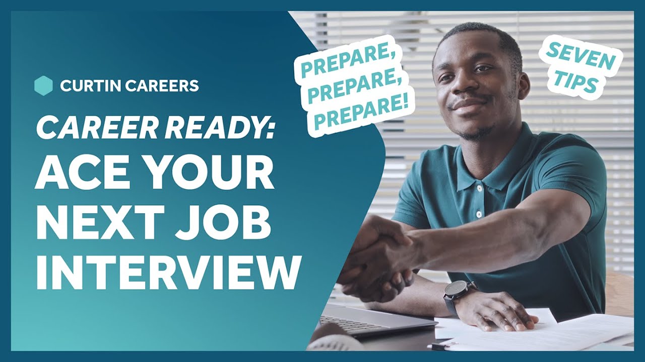 SEVEN TIPS to ace your next job interview | Career Ready 💬 - YouTube