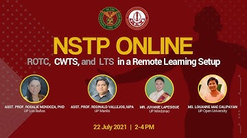 NSTP Online: CWTS (Part 2) in a Remote Learning Setup