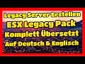 Fivem ESX Legacy Server Erstellen 7 ESX Legacy Übersetztes Pack Auf Deutsch Englisch