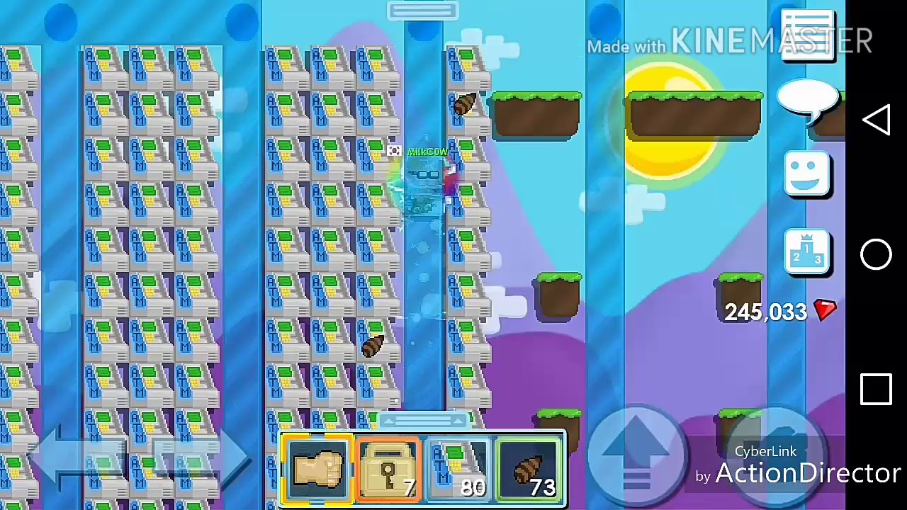 [MilkCOW]그로우토피아 ATM농장 확장(2000ATM 하루에 10월락을 벌수있네!?)