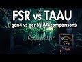 Fsr vs taau with gen5 taa in chernobylite