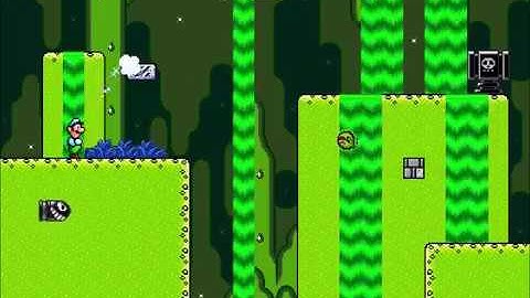 Super Mario Bros X (SMBX 1.4.4)Custom Level: H2SO4 Cavern II