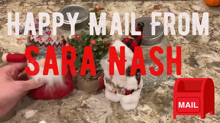 Happy Mail From Sara Nash - Thanks So Much Sara!!!