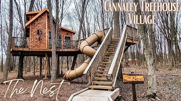 THE NEST TREEHOUSE TOUR | Cannaley Treehouse Village | 2022