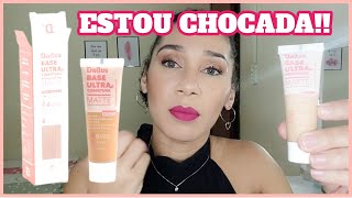 Testei A Nova Base Matte Ultra Cobertura Dailus