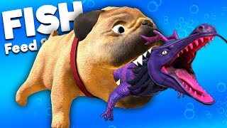 MYTHICAL DRAGON MONSTER vs. GIANT PUG FISH | Feed And Grow Fish