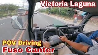 Victoria Laguna 🇮🇩 -POV Driving-Fuso Canter.