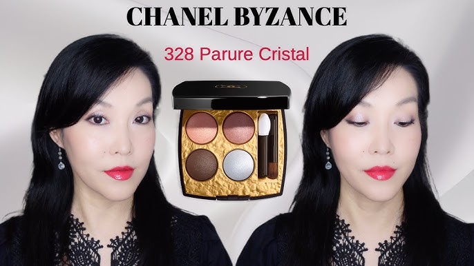 Chanel Parure Cristal (328) Les 4 Ombres Multi-Effect Quadra Eyeshadow  Review & Swatches