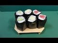 回転寿司折り紙「鉄火巻き」conveyor belt sushi bar "Rolled sushi with tuna"