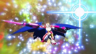 Canoweissmon Mega Digivolves to Siriusmon - Digimon Ghost Game Profile