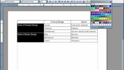 Tutorial: OpenOffice Cell Merge and Text Linking