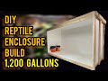 Diy huge reptile enclosure how to build a reptile cage  part 1 reptile pvcenclosure