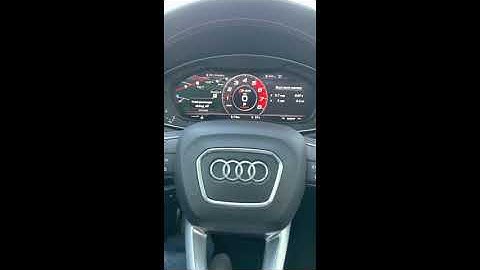 Audi B9 SQ5 Redstar Catless Downpipe Cold start, inside cabin