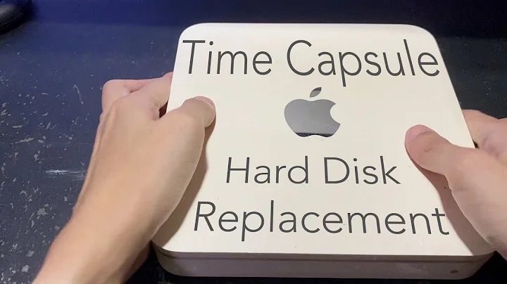 Apple Time Capsule Hard Disk Replacement