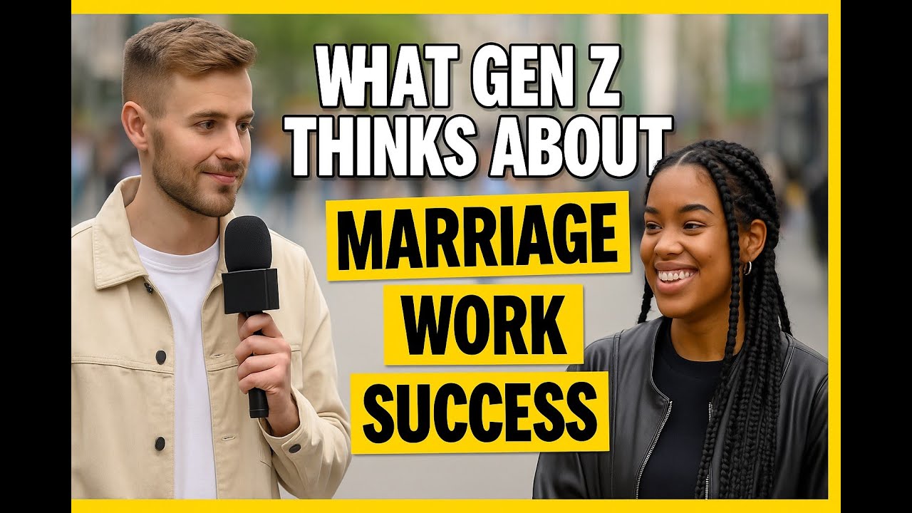 What Gen Z Thinks About Marriage, Work & Success (Street Interviews)