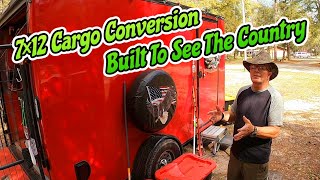 Their First Cargo Trailer Conversion Was Totaled. So, They Built Another